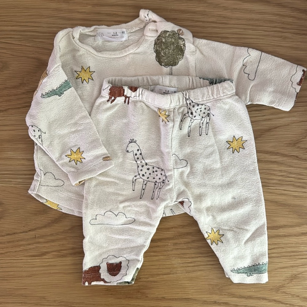 Zara Set 1-3 months